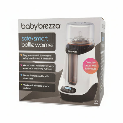 baby breeza safe + smart bottle warmer
