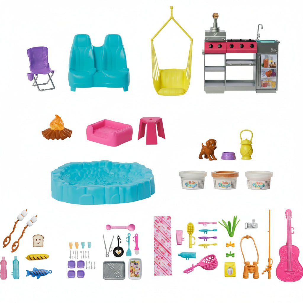 Barbie Dream Camper Pieces