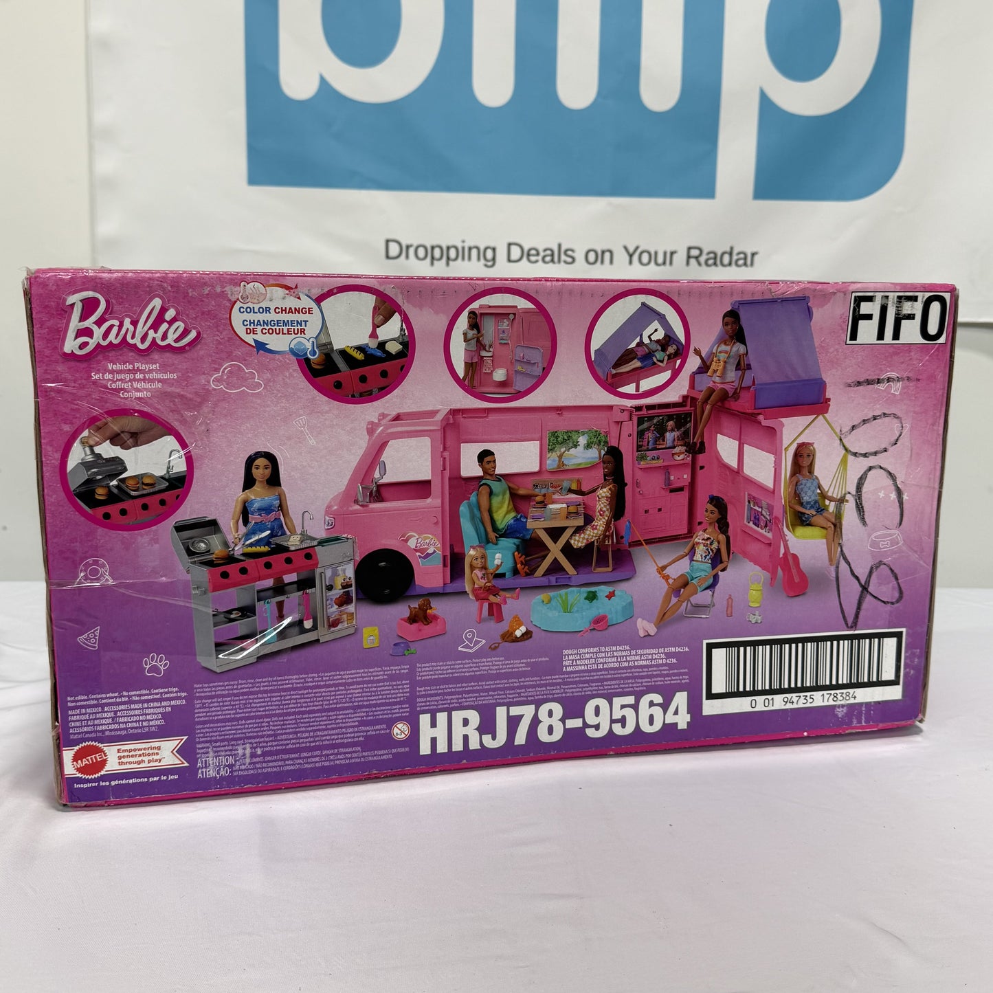 Barbie Dream Camper Box