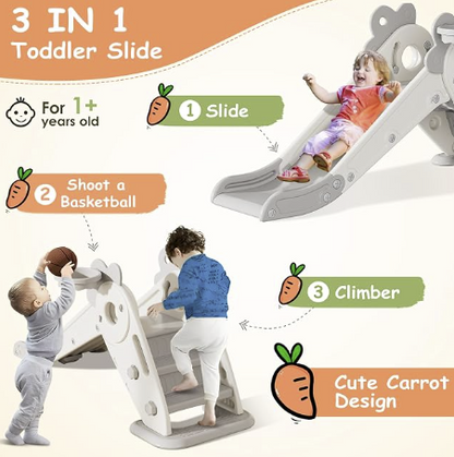 BIERUM Toddler 3-in-1 Foldable Slide Details