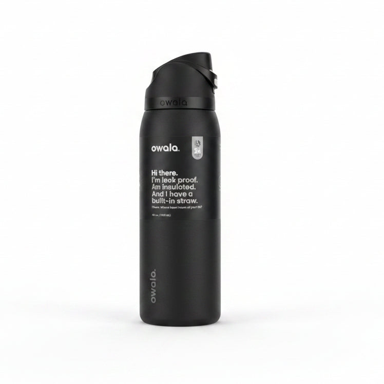 Owala Black 40oz Water Bottle