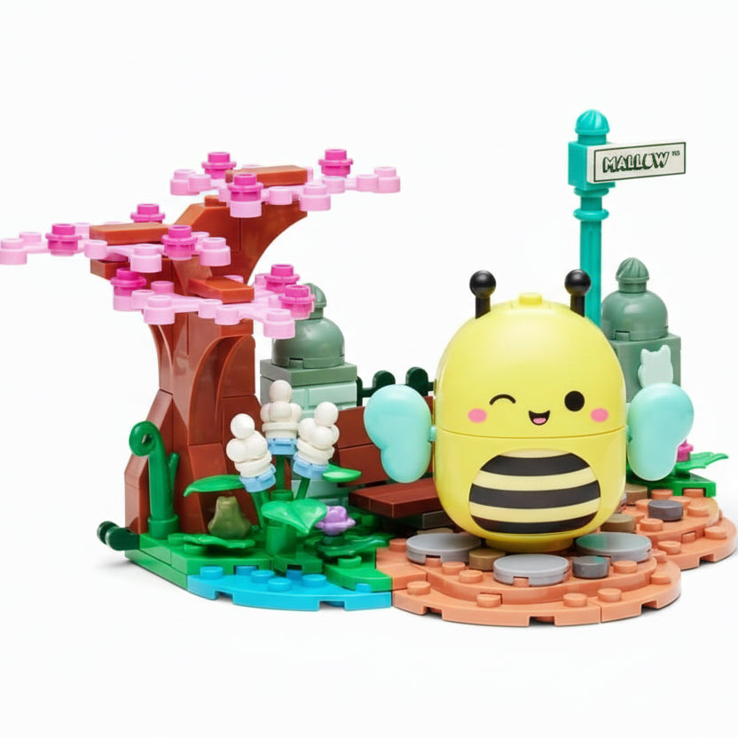 BLDR Squishmallow Sunny Park Life Set