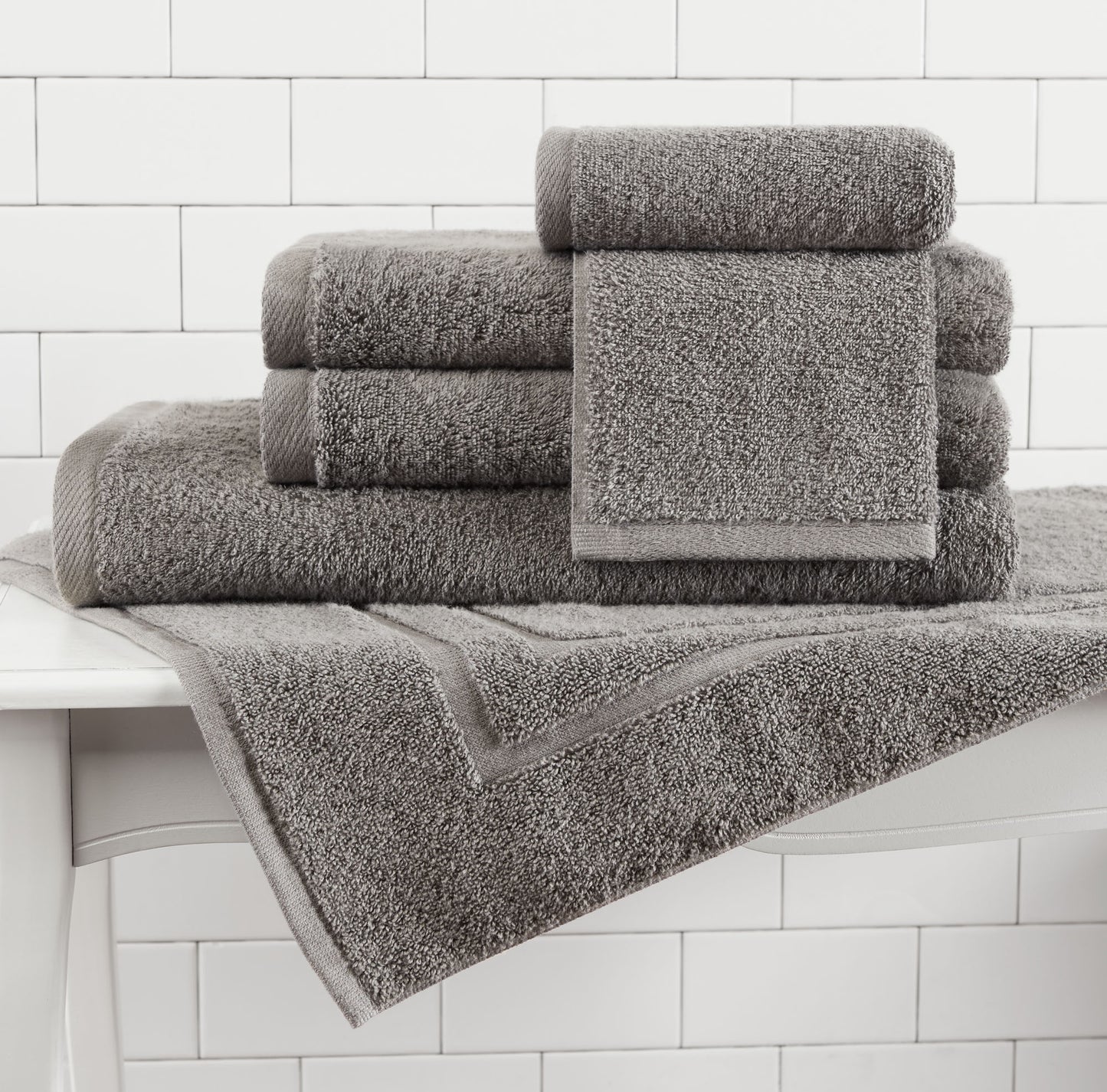 Bliip Box | Bathroom: Bath Towel Bundle, Millennium Grey