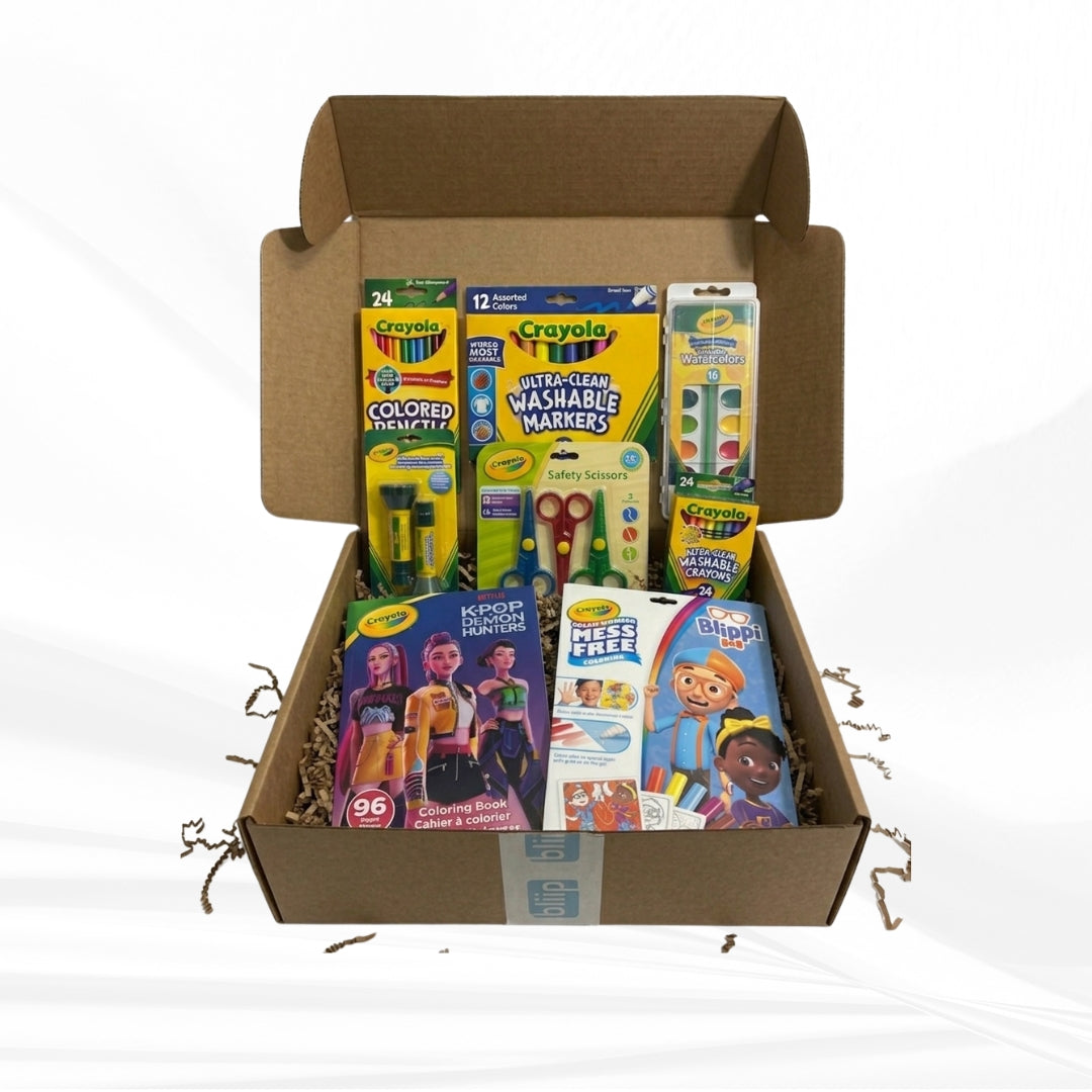 Bliip Box Blippi and K-POP Demon Hunter Activity Kit
