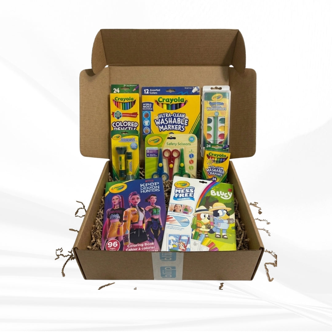 Bliip Box Bluey and K-POP Demon Hunter Activity Kit