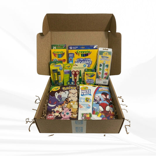 Bliip Box Spidey & Friends and Pokemon Activity Kit 