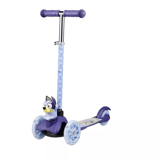 Bluey 3 Wheel Ride N Guide Scooter