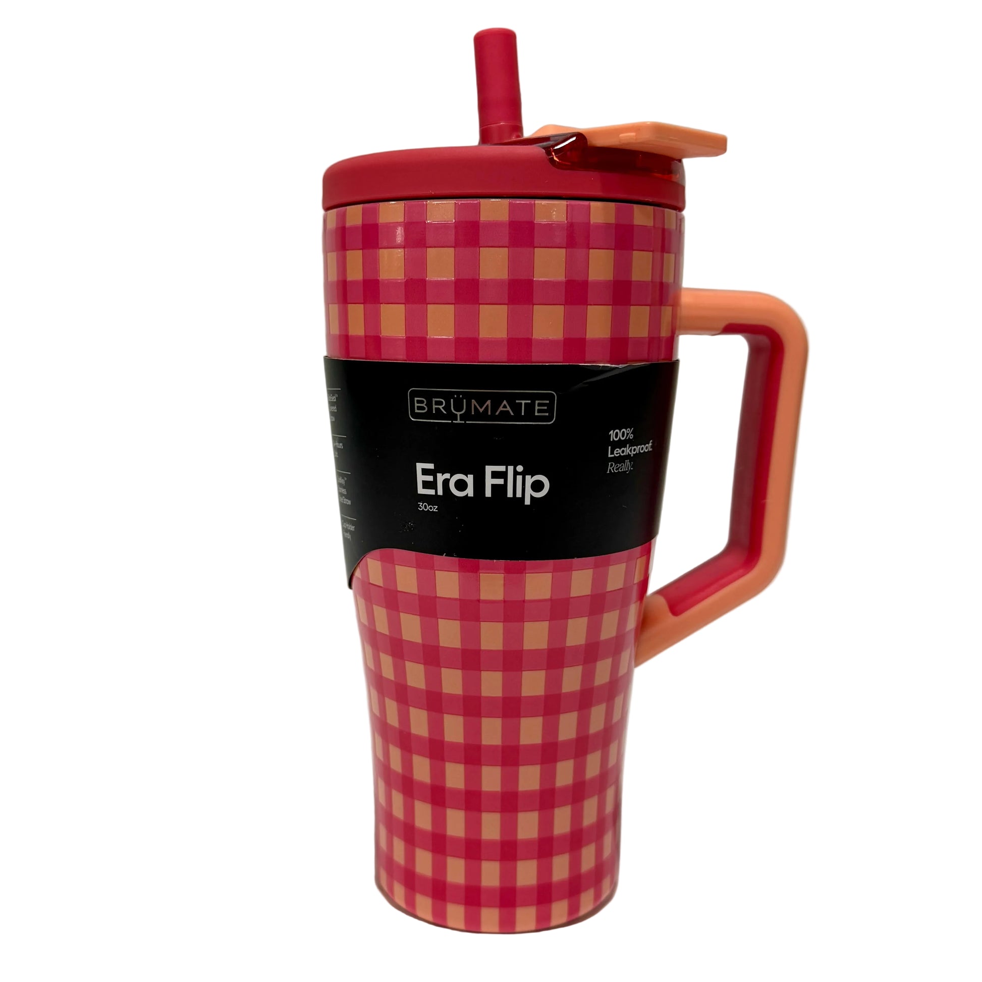 Brumate 30oz Era Flip Tumbler Checkered