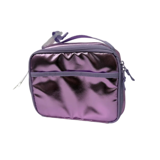 Cat & Jack Purple Glitter Lunch Bag