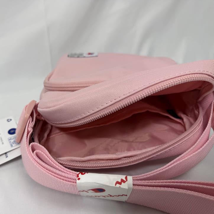 Champion Crossbody Bag Pink Inside