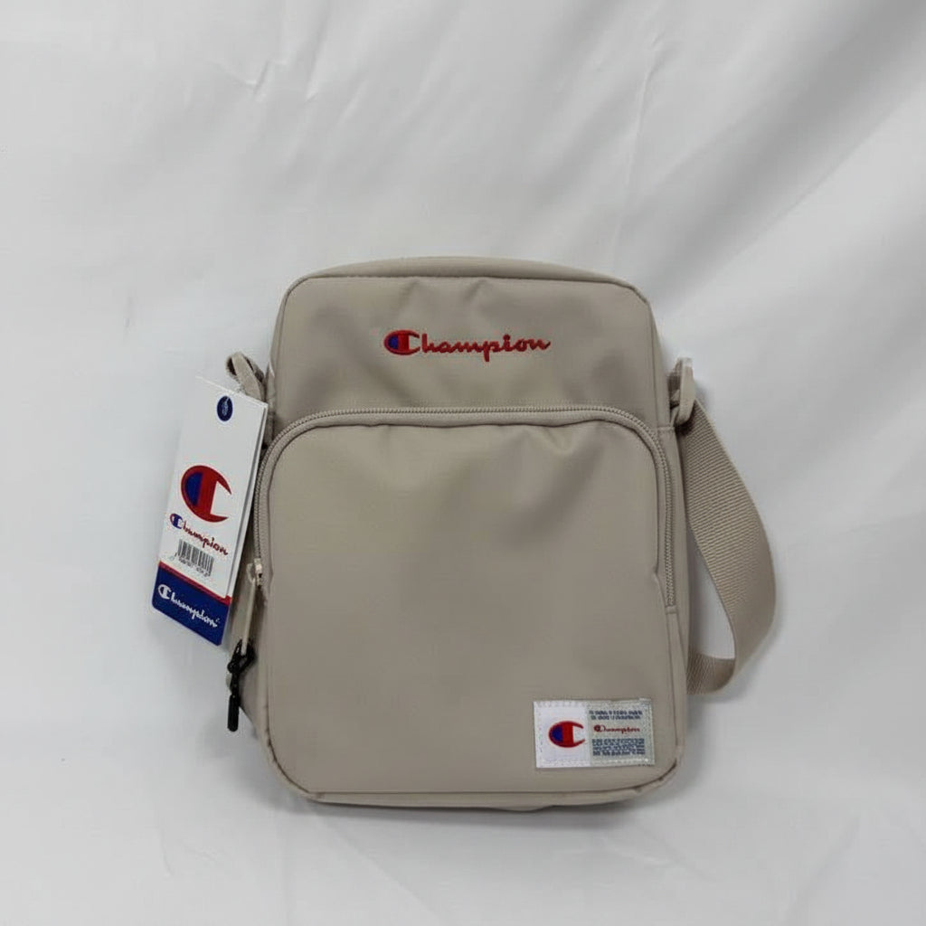 Champion Crossbody Bag Beige Front