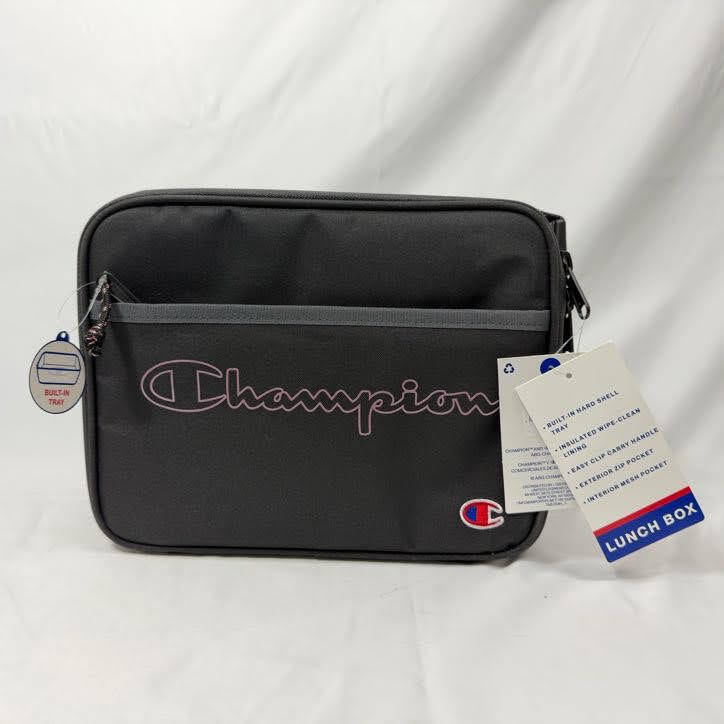 Champion Lunch Bag Black Front