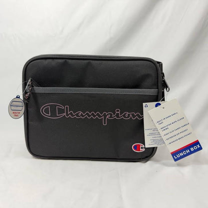 Champion Lunch Bag Black Front