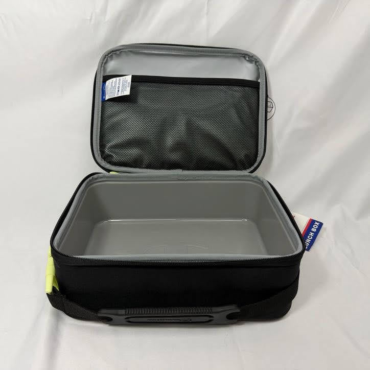 Champion Lunch Bag Black/Yellow Inside