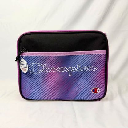 Champion Lunch Bag Pink/Purple Front