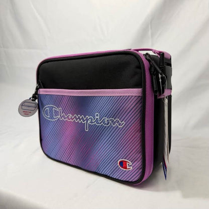 Champion Lunch Bag Pink/Purple Side