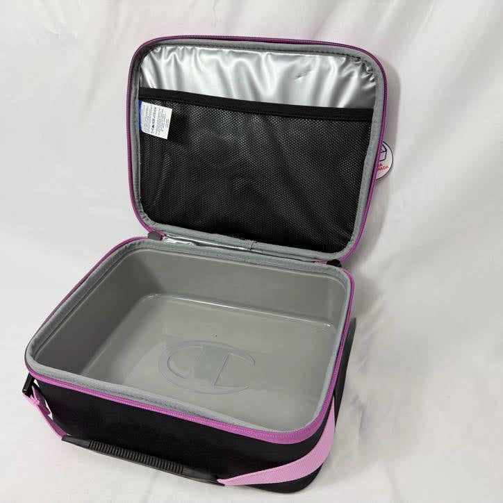 Champion Lunch Bag Pink/Purple Inside