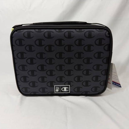 Champion Lunch Bag Black/Yellow Back