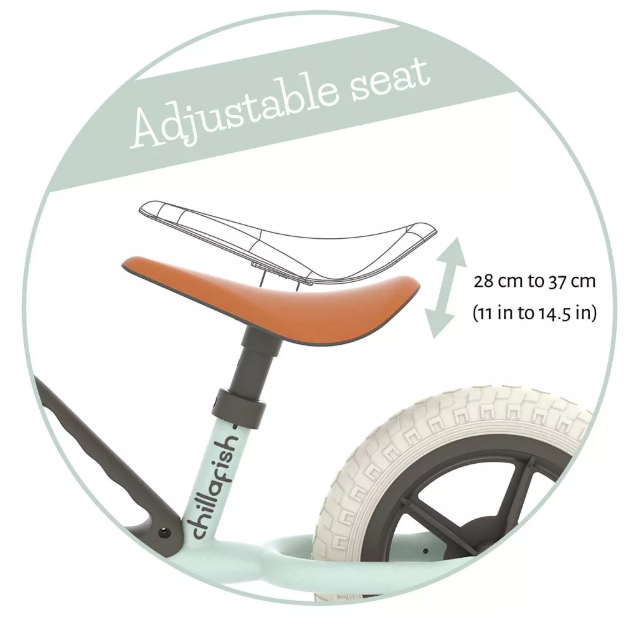Chillafish Charlie Breeze Kids Balance Bike Seat