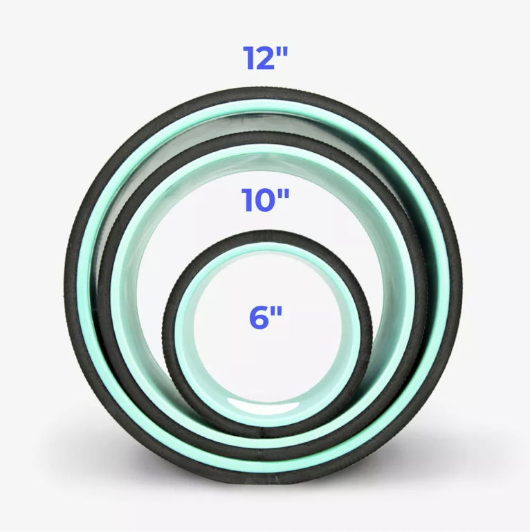 Chirp Wheel Neck and Back Roller Sizes