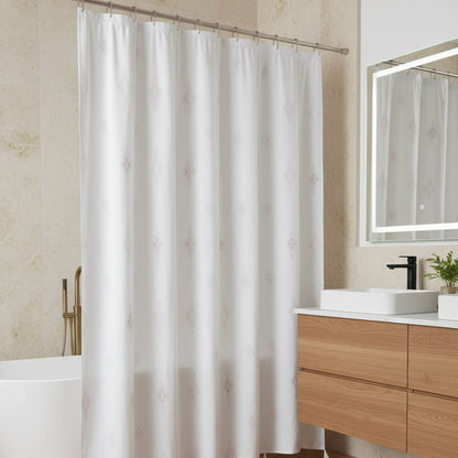 Threshold Diamond Dot Shower Curtain