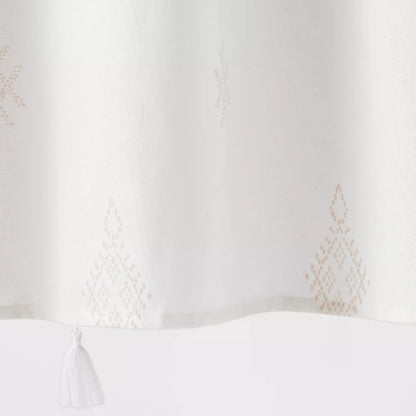 Threshold Diamond Dot Shower Curtain Zoom Bottom