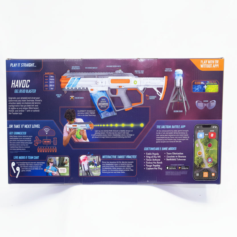Faction Havoc Gel Bead Blaster Box Back