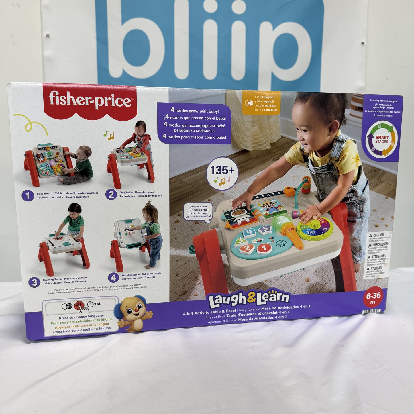 Fisher Price Laugh & Learn Activity Table Box