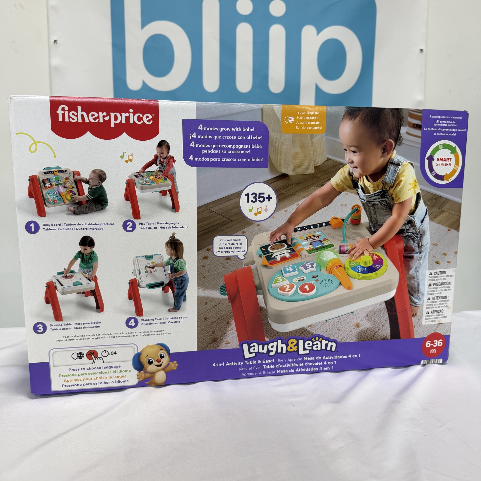 Fisher Price Laugh & Learn Activity Table Box