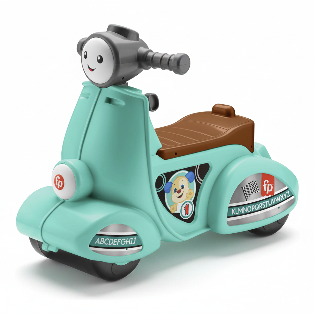 Fisher Price Laugh & Learn Smart Stages Cruise Along Scooter