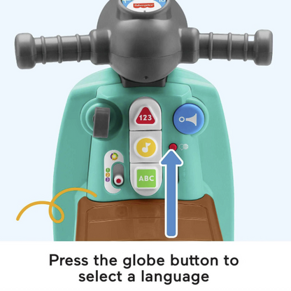 Fisher Price Laugh & Learn Smart Stages Cruise Along Scooter Buttons