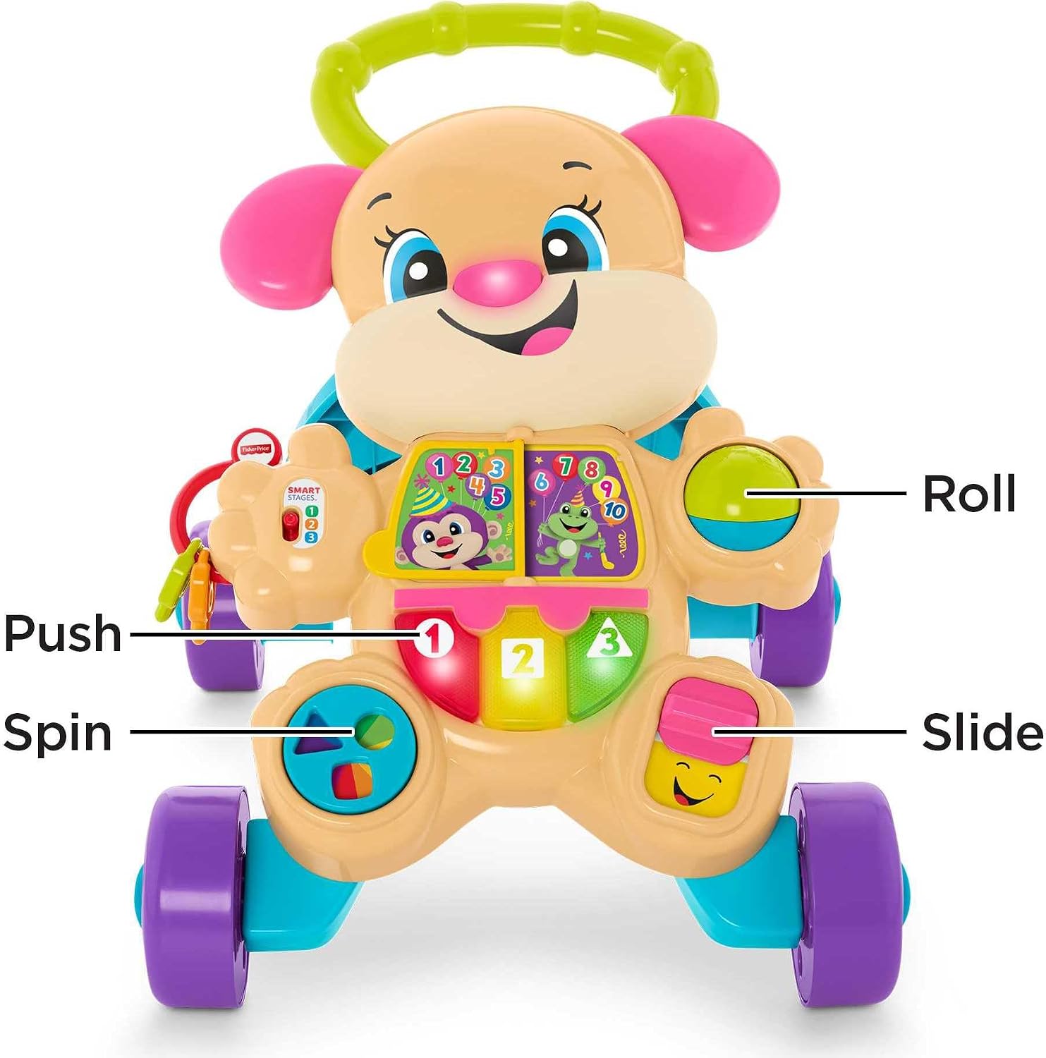 Fisher-Price Laugh & Learn Smart Stages Sis Walker Activities