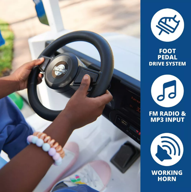 Flybar USPS Ride-On Truck Details