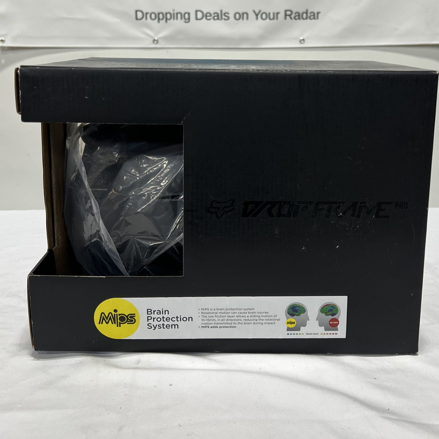 Fox Racing Dropframe Pro Mountain Bike Helmet Box