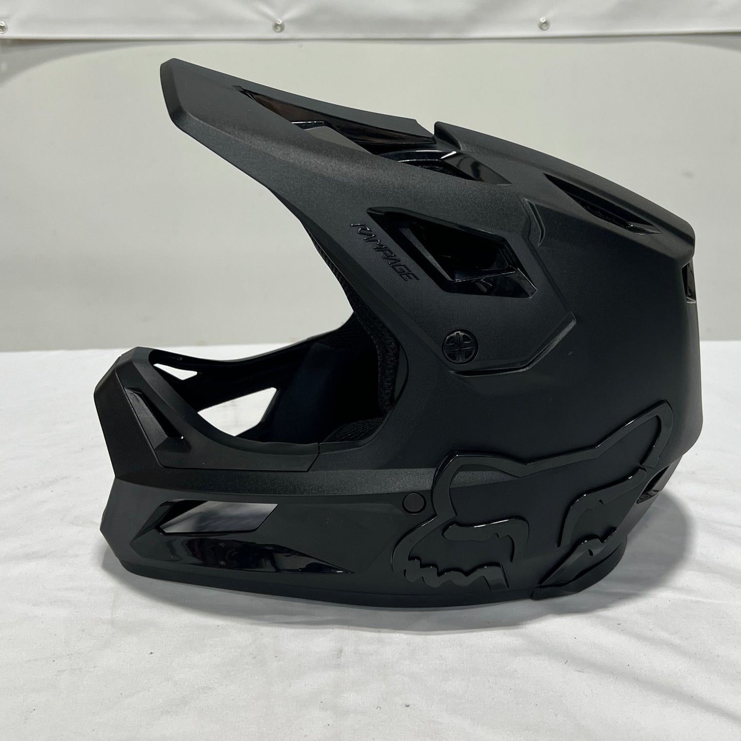 Fox Racing Youth Rampage Mountain Bike Helmet Side View