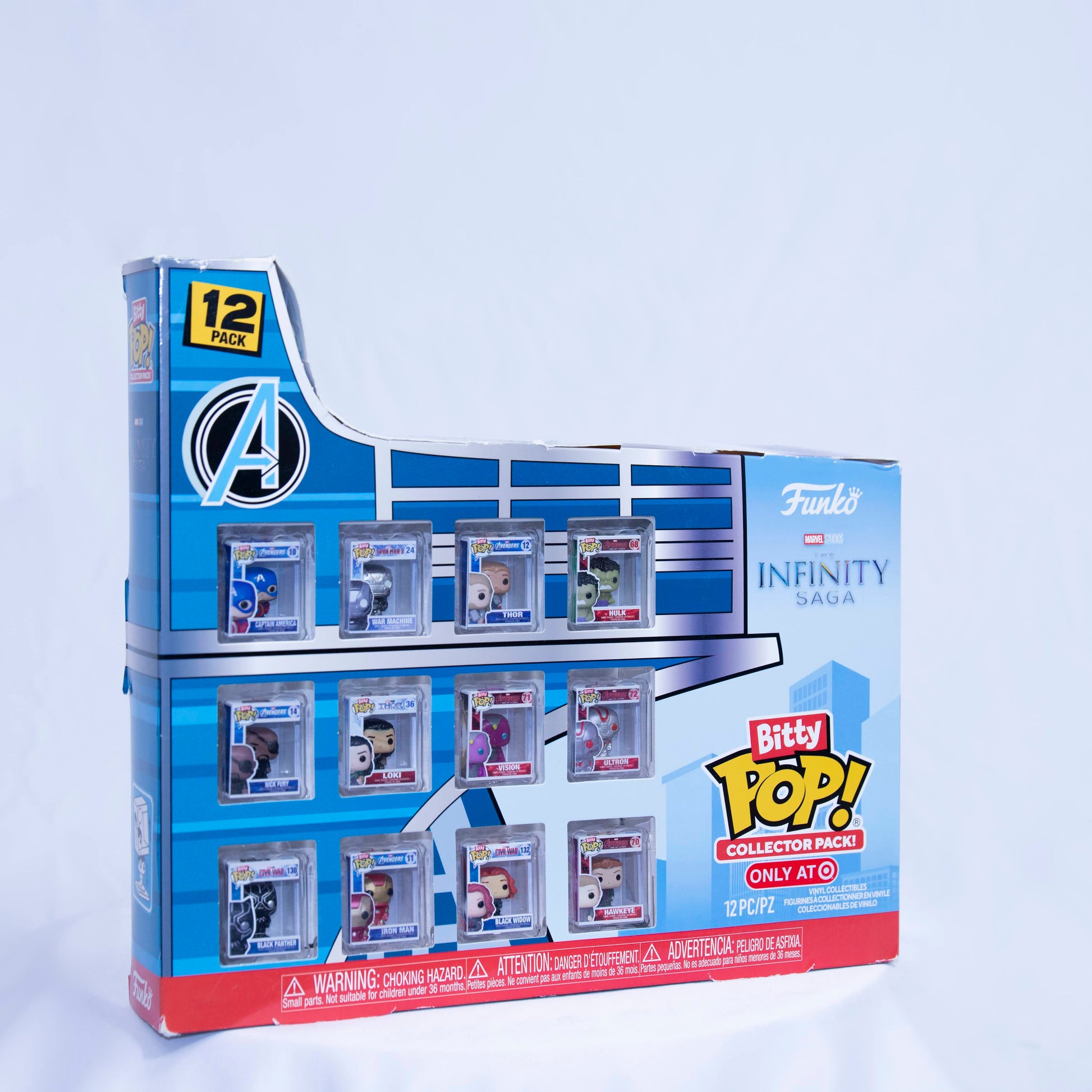 Funko Bitty POP! Marvel Infinity Saga Figures - 12pk
