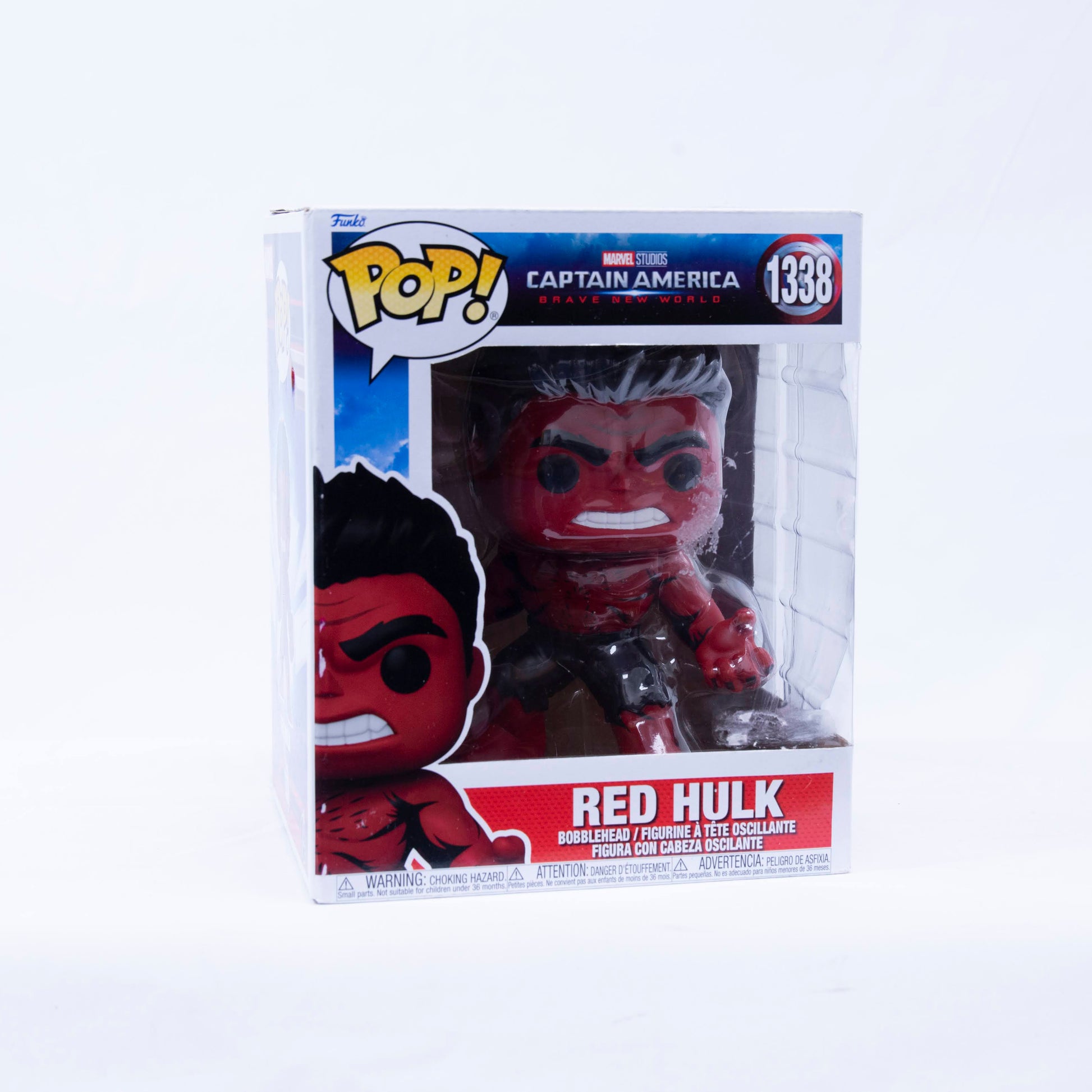 Funko Pop Red Hulk Box