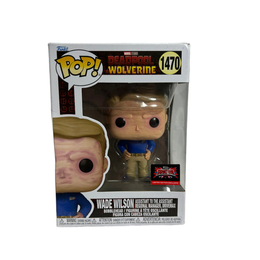 Funko Pop Wade Wilson Box