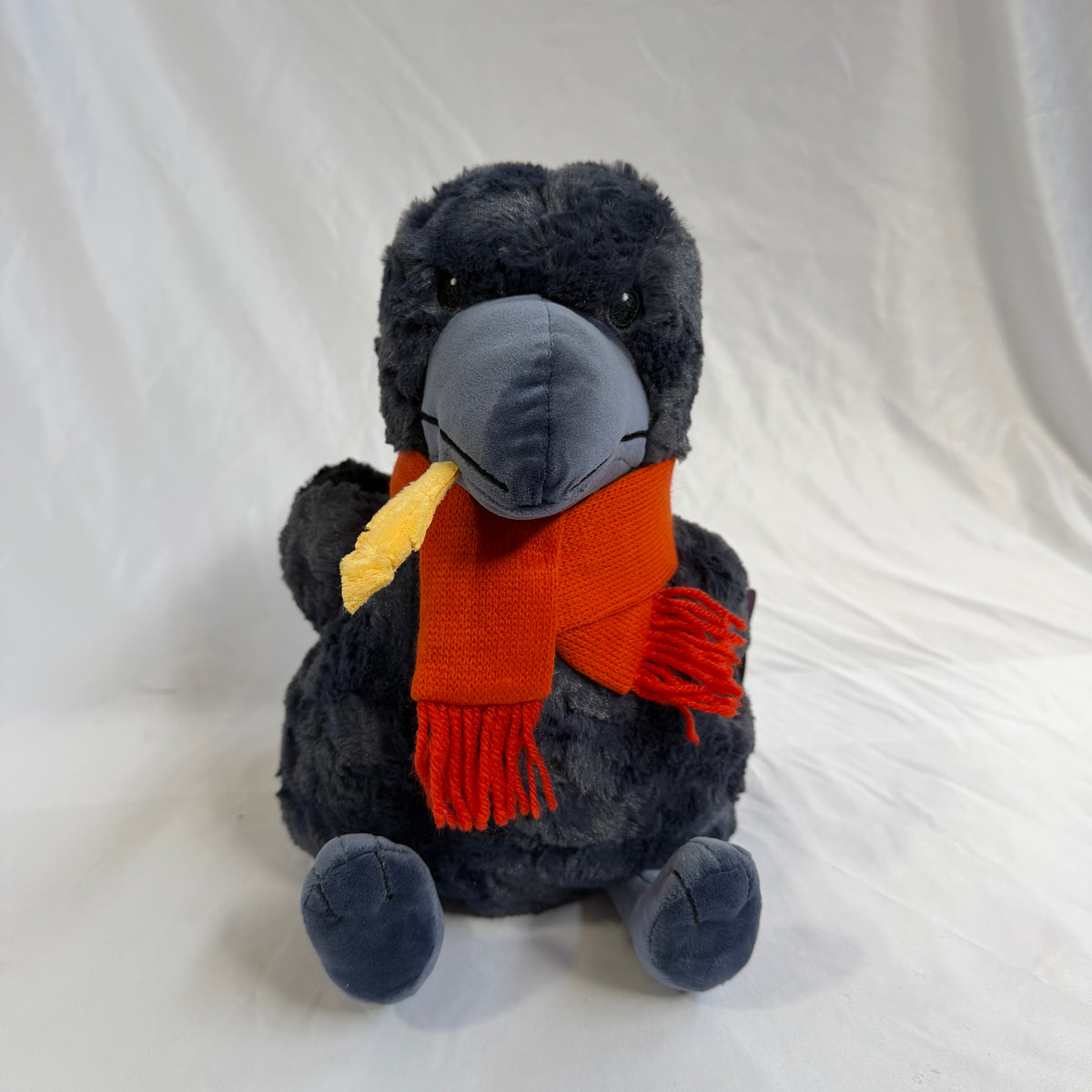 Gigglespace Crow with Scarf Plush Toy