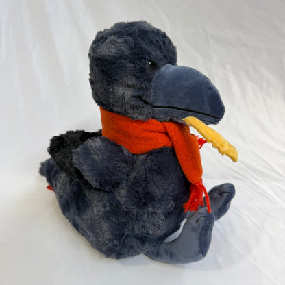 Gigglespace Crow with Scarf Plush Toy