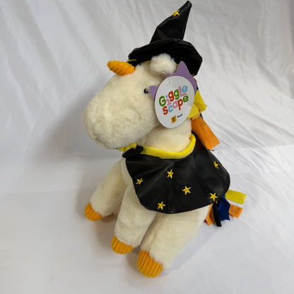 Gigglespace Witch Unicorn Plush Toy