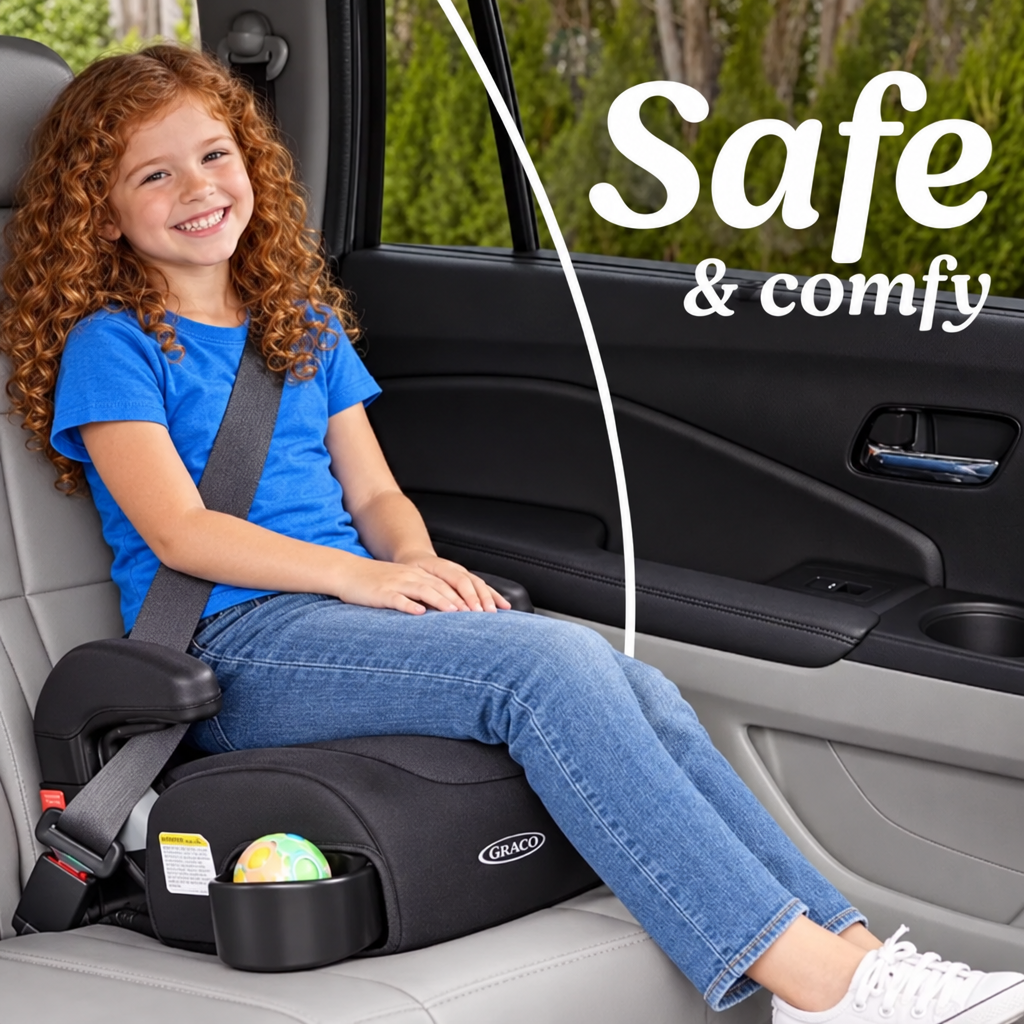 Graco Turbobooster 2.0 Booster Car Seat Safe and comfy