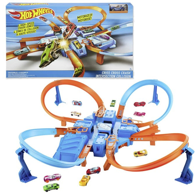 Hot Wheels Criss-Cross Crash Set
