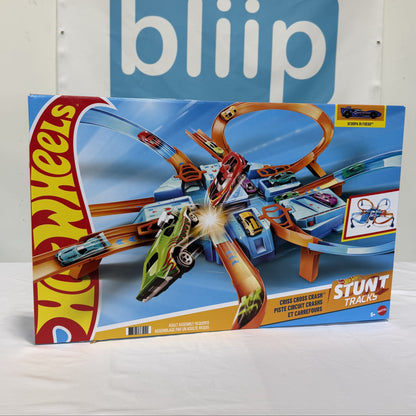 Hot Wheels Criss-Cross Crash Set Box Front