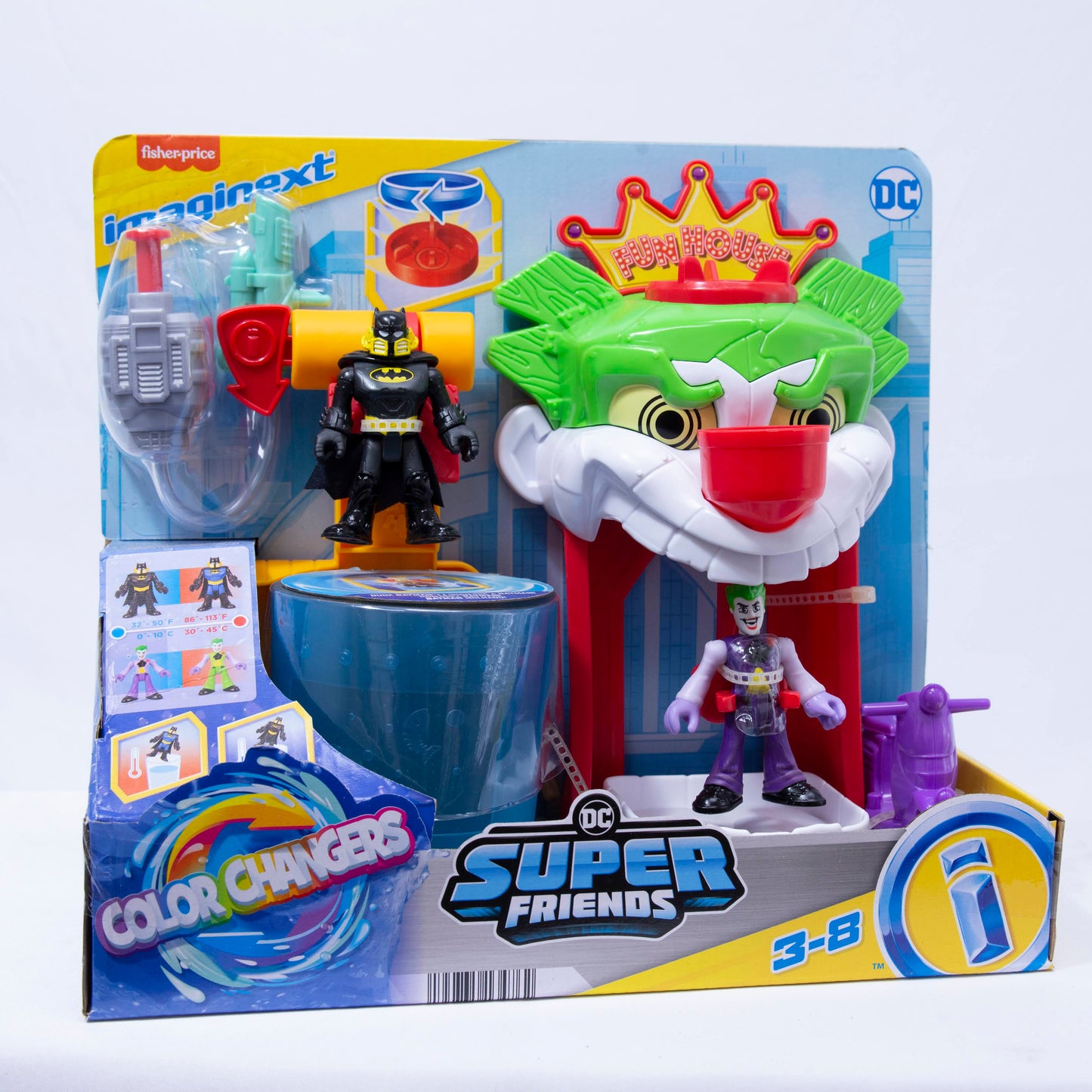 Imaginex DC Super Friends Joker Funhouse Box