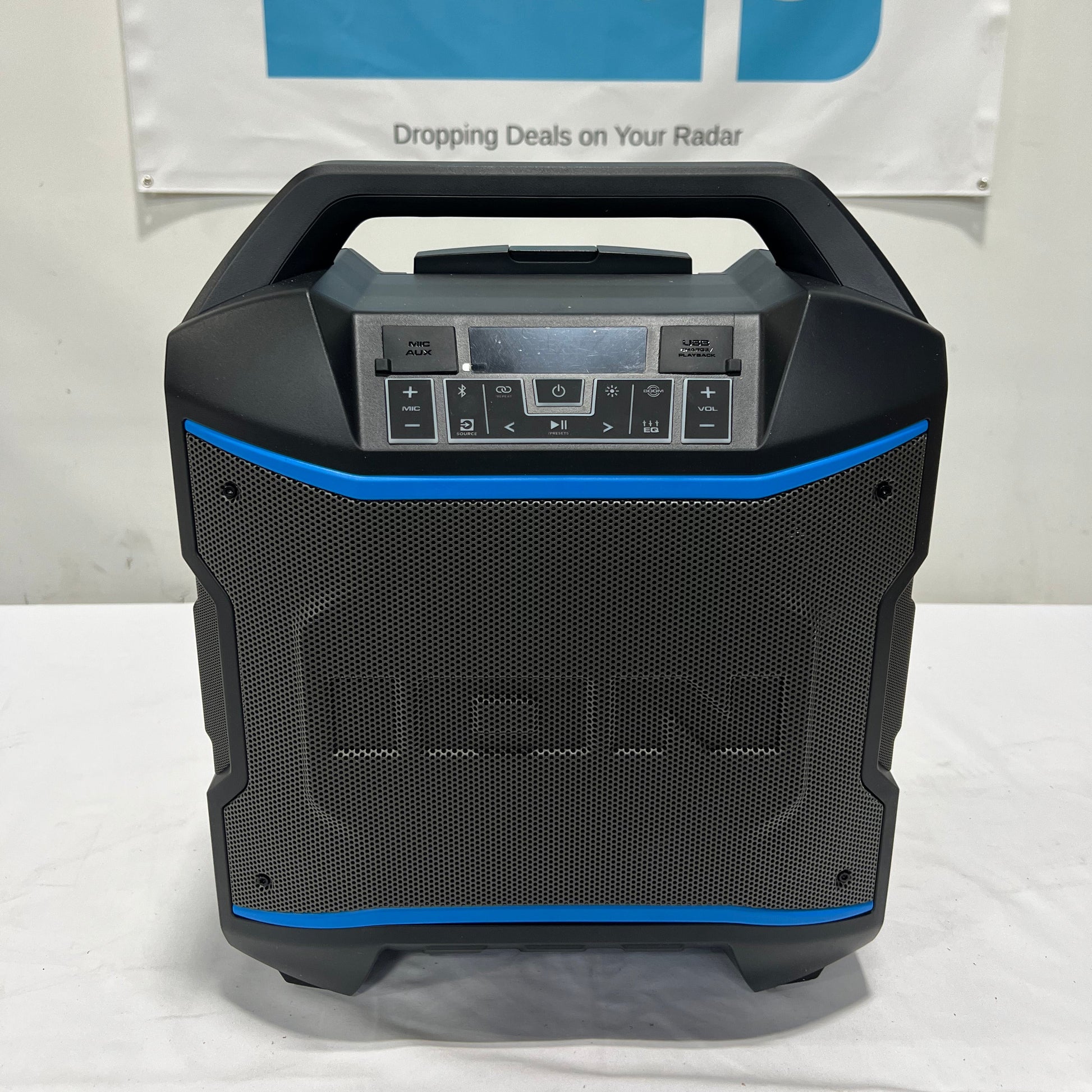 ION Block Rocker - Portable Bluetooth Outdoor Party Speaker