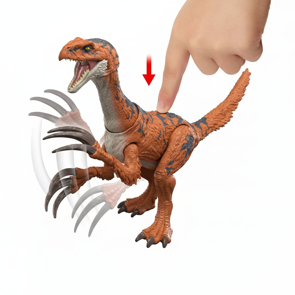 Jurassic World Therizinosaurus Action