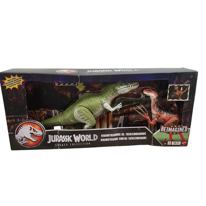 Jurassic World Giganotosaurus & Therizinosaurus Box Front