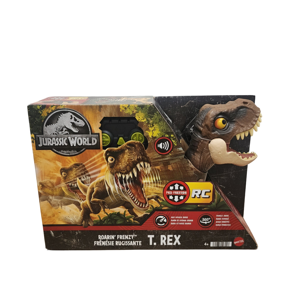 Jurassic World Remote Control T-Rex Box Front