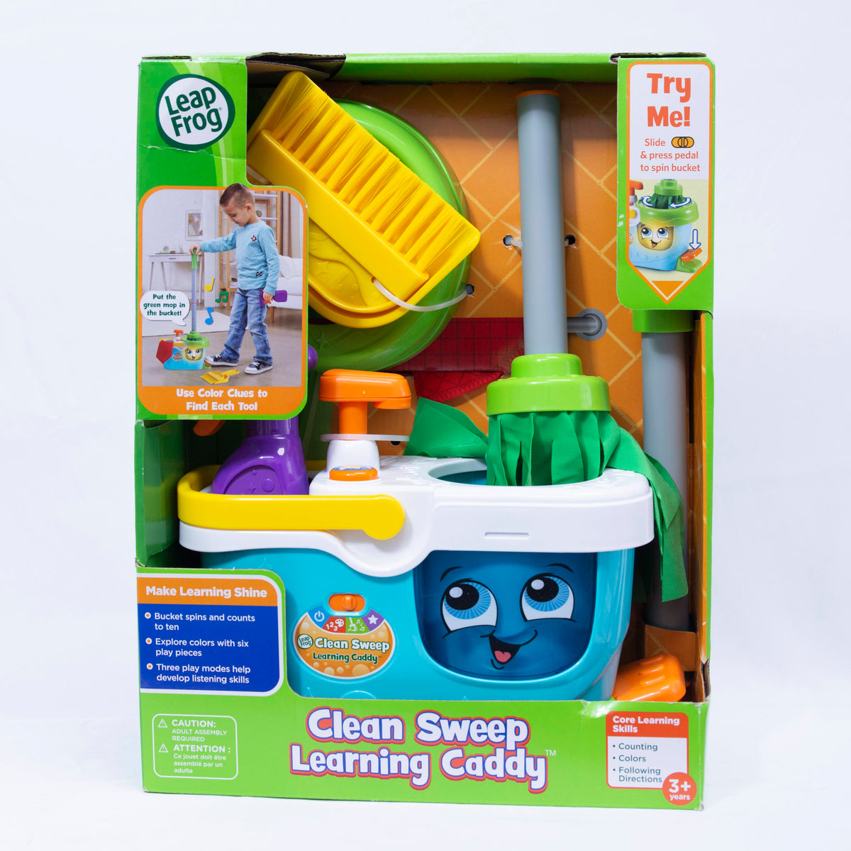 Frog Sweeping LeapFrog Clean Sweep Learning Caddy – Bliip